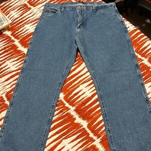 Wrangler Men's Straight Blue Jeans
